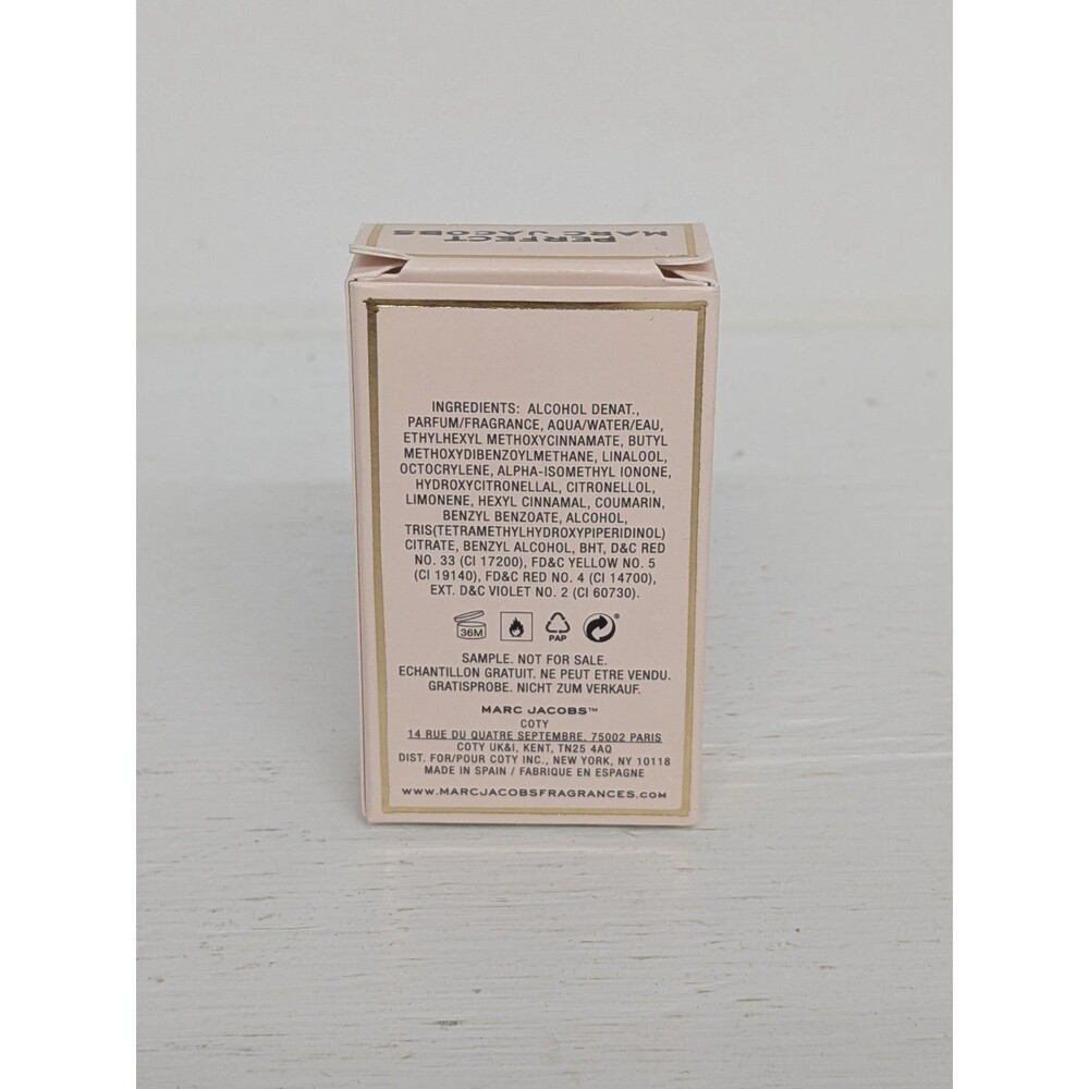 Marc Jacobs Ladies Perfect EDP 0.16 oz Fragrances 3614227190603 - Picture 3 of 4